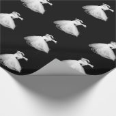 Papier Cadeau Les ressembler classiques de danseur à lui vole (Coin)