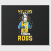 Papier Cadeau Les Soudeurs Ont De Plus Grandes Voies (Plat)