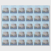 Papier Cadeau Les souris mignonnes ont décoré le gâteau (Plat)