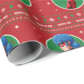 Papier Cadeau Les Spots De Ladybug ! Graphique de vacances (Coin rond)