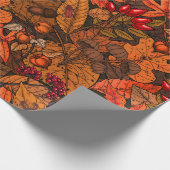 Papier Cadeau Les trésors d'automne (Coin)