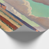 Papier Cadeau Les vastes terres de Navajo par Maynard Dixon (Coin)