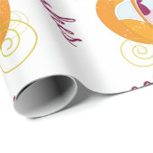 Papier Cadeau Les voeux se réalisent (Coin rond)