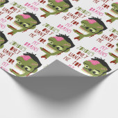 Papier Cadeau Les zombies me veulent (Coin)