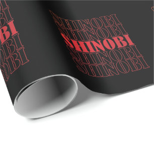 Papier Cadeau L'espion de Ninja Shinobi