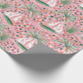 Papier Cadeau L'été en voilier Palm Trees (Coin)
