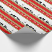 Papier Cadeau L'étoile Bethlehem de 3 Wisemen le cherchent (Coin)