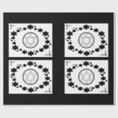 Papier Cadeau L'étoile de David - (Plat)