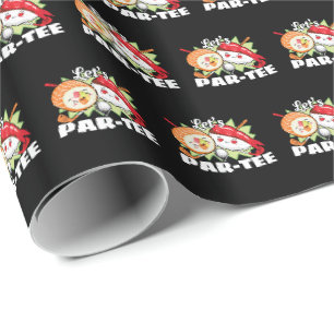 Papier Cadeau Lets Par Tee Golf Pun - Golf Party