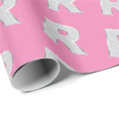 PAPIER CADEAU LETTRE ARRIÈRE ROPINE R (Coin rond)