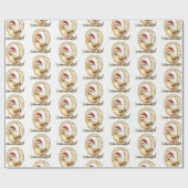 Papier Cadeau Lettre canard Noël Noël (Plat)