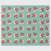 Papier Cadeau Lettre de love (Plat)