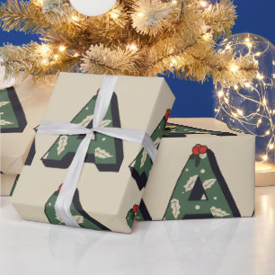 Papier Cadeau Lettre de Noël A Noël