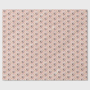 Papier Cadeau Lettre F