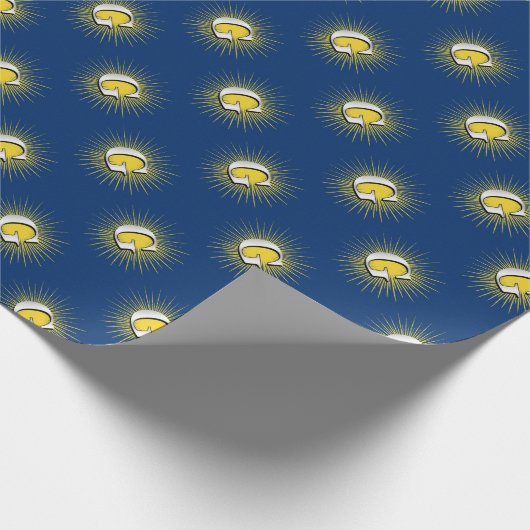 Papier Cadeau Lettre G - symbole maçonnique (Coin)