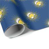 Papier Cadeau Lettre G - symbole maçonnique (Coin rond)