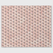 Papier Cadeau Lettre H (Plat)