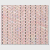 Papier Cadeau Lettre I (Plat)