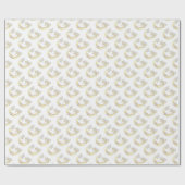 Papier Cadeau Lettre initiale G monogramme personnalisé envelopp (Plat)