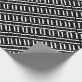 Papier Cadeau Lettre initiale H monogramme (Coin)