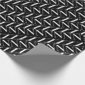 Papier Cadeau Lettre initiale monogramme N (Coin)