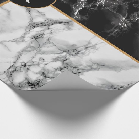 Papier Cadeau Lettre personnalisée Papier à envelopper Pierre en (Coin)