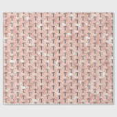Papier Cadeau Lettre T (Plat)