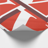 Papier Cadeau Lettre V