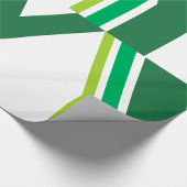 PAPIER CADEAU LETTRE VERTE Y