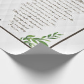 Papier Cadeau Lettres à mon mari (Coin)