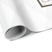 Papier Cadeau Lettres à mon mari (Coin rond)