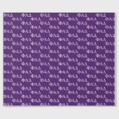 Papier Cadeau Lettres grecques Phi Alpha Delta (Plat)