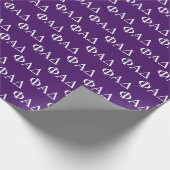 Papier Cadeau Lettres grecques Phi Alpha Delta (Coin)