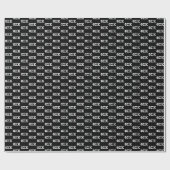 Papier Cadeau Lettres Phi Sigma Kappa (Plat)