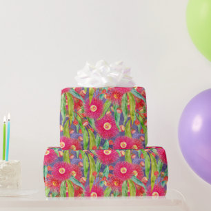 Papier Cadeau L'Eucalyptus Du Printemps Moderne S'Éclate Après L