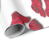 Papier Cadeau Lèvres de Lushious (Coin rond)