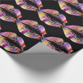 Papier Cadeau Lèvres élégantes #17 (Coin)