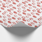 Papier Cadeau Lèvres Rouges Amour Enterrement de Vie de Jeune Fi (Coin)