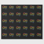 Papier Cadeau LGBT "More Gay Everyday" (Plat)