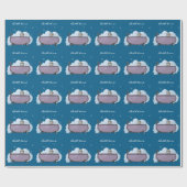 Papier Cadeau l'heure du bain (Plat)