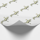 Papier Cadeau L'homme de bidon - illustration vintage (Coin)