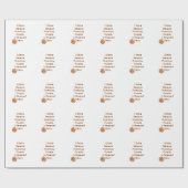 Papier Cadeau L'Humour de Baker : Je fais cuire parce que je pun (Plat)