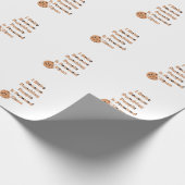 Papier Cadeau L'Humour de Baker : Je fais cuire parce que je pun (Coin)