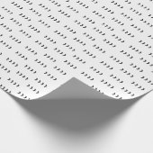 Papier Cadeau Liam Payne Chevron Tatouage inspiré papier d'embal (Coin)