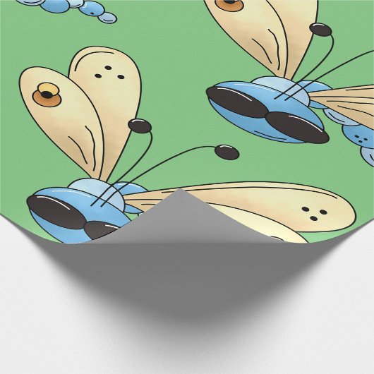 Papier Cadeau libellule