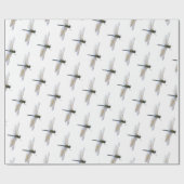 Papier Cadeau libellule (Plat)