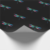 Papier Cadeau Libellule de minuit (Coin)