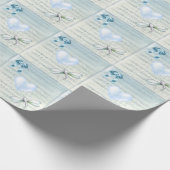 Papier Cadeau libellule et ballon cardiaque (Coin)