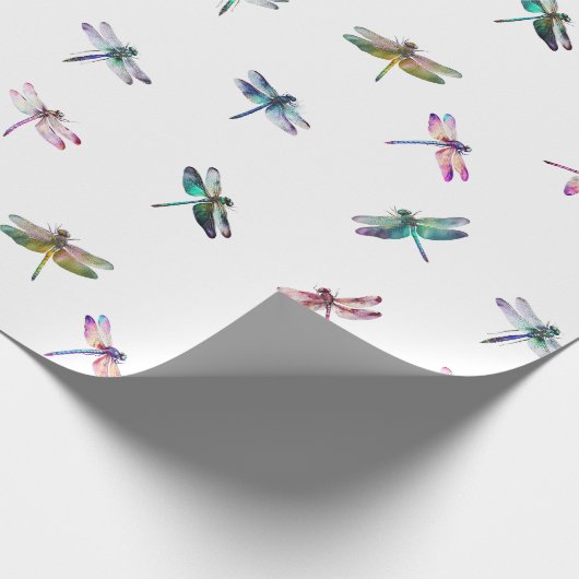 Papier Cadeau libellules (Coin)