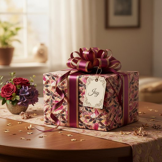 Papier Cadeau Libellules brillantes